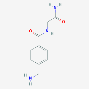 2-{[4-(aminomethyl)phenyl]formamido}acetamide图片