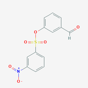 3-formylphenyl 3-nitrobenzene-1-sulfonate图片