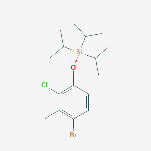 (4-Bromo-2-chloro-3-methylphenoxy)triisopropylsilane图片