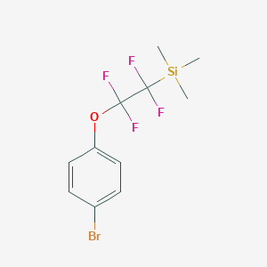 (2-(4-bromophenoxy)-1,1,2,2-tetrafluoroethyl)trimethylsilane图片