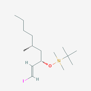 (1,1-Dimethylethyl)[[(1S,3R)-1-[(1E)-2-iodoethenyl]-3-methylheptyl]oxy]dimethyl-silane图片