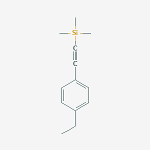 (4-Ethyl-phenylethynyl)-trimethyl-silane图片
