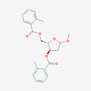Methyl 2-Deoxy-3,5-di-O-toluoyl-L-ribofuranoside图片