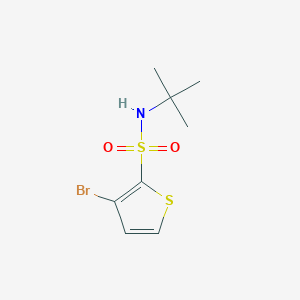 3-Bromo-N-tert-butylthiophene-2-sulfonamide图片