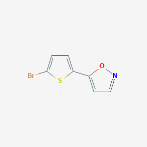 2-Bromo-5-(isoxazol-5-yl)thiophene图片