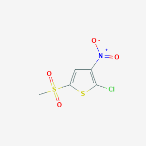2-Chloro-5-methanesulfonyl-3-nitrothiophene图片