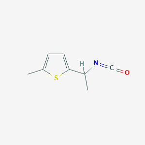 2-(1-isocyanatoethyl)-5-methylthiophene图片