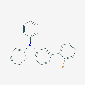 2-(2-bromophenyl)-9-phenyl-9H-carbazole图片