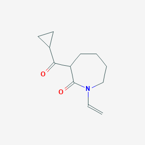 3-(Cyclopropylcarbonyl)-1-vinylazepan-2-one图片