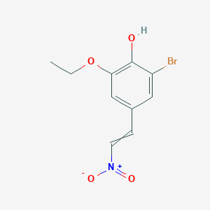 2-Bromo-6-Ethoxy-4-[(E)-2-Nitrovinyl]Phenol图片