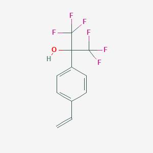 1,1,1,3,3,3-Hexafluoro-2-(4-vinylphenyl)propan-2-ol图片
