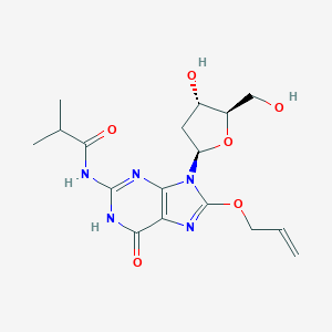 8-Allyloxy-N2-isobutyryl-2'-deoxyguanosine图片