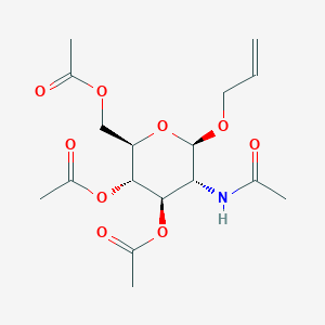 Allyl 2-Acetamido-3,4,6-tri-O-acetyl-2-deoxy-β-D-glucopyranoside图片