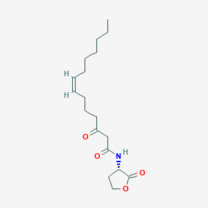 N-3-Oxo-tetradec-7Z-enoyl-L-homoserine Lactone图片