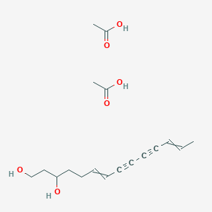 (6E,12E)-Tetradeca-6,12-diene-8,10-diyne-1,3-diol diacetate图片