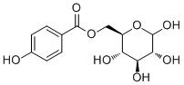 6-O-(p-Hydroxybenzoyl)glucose图片