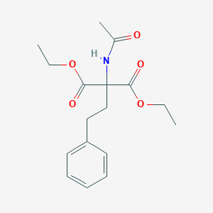Diethyl 2-acetamido-2-phenethylmalonate图片