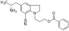 5-(2-Aminopropyl)-7-cyanoindolin-1-yl)propyl benzoate图片