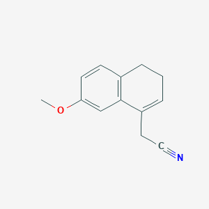 7-Methoxy-3,4-dihydro-1-naphthalenylacetonitrile图片