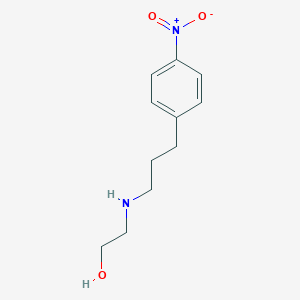 N-(2-Hydroxyethyl)-3-(4-nitrophenyl)propylamine图片