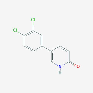 5-(3,4-Dichlorophenyl)-2-hydroxy-pyridine图片