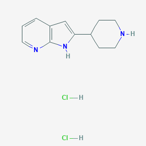 2-Piperidin-4-yl-1H-pyrrolo[2,3-b]pyridine Dihydrochloride图片