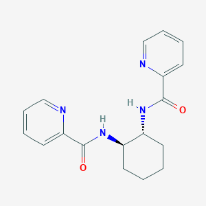 (1R,2R)-N,N'-双(2-吡啶甲酰)-1,2-环己二胺图片