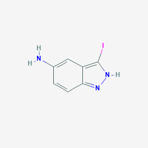 3-Iodo-1H-indazol-5-amine图片