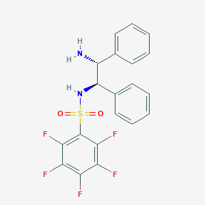 N-[(1R,2R)-2-氨基-1,2-二苯基乙基]-2,3,4,5,6-五氟苯亚磺酰胺图片