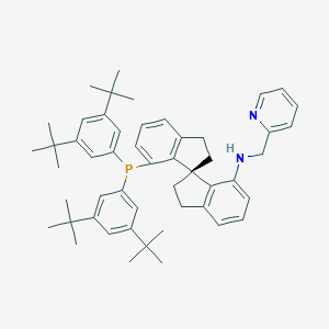 N-[(1'S)-7'-[双[3,5-二叔丁基苯基]膦]-2,2',3,3'-四氢-1,1'-螺二[1H-茚]-7-基]-2-吡啶甲胺图片