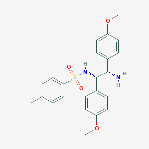 N-[(1S,2S)-2-氨基-1,2-双(4-甲氧基苯基)乙基]-4-甲基苯亚磺酰胺图片