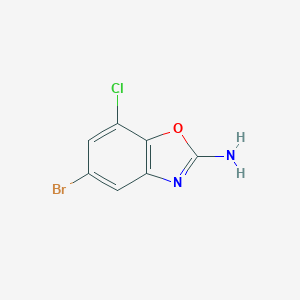 5-bromo-7-chloro-1,3-benzoxazol-2-amine图片