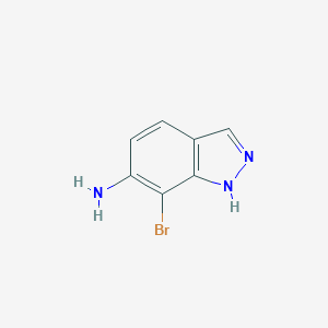 7-Bromo-1H-indazol-6-amine图片