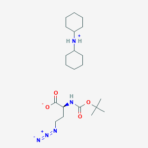 N-Boc-4-azido-L-homoalanine(Dicyclohexylammonium)Salt图片