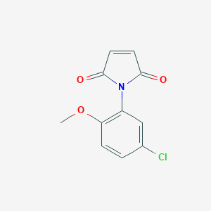 1-(5-chloro-2-methoxyphenyl)-2,5-dihydro-1H-pyrrole-2,5-dione图片