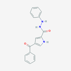 4-benzoyl-N'-phenyl-1H-pyrrole-2-carbohydrazide图片