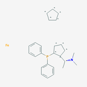 (R)-(-)-N,N-二甲基-1-(2-联苯膦基)二茂铁乙胺图片