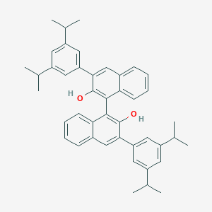 (S)-3,3'-Bis(3,5-diisopropylphenyl)-[1,1'-binapthalene]-2,2'-diol图片