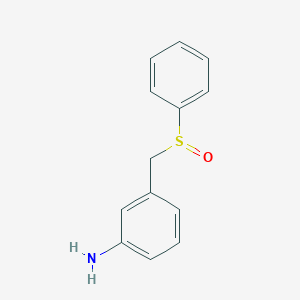 3-[(benzenesulfinyl)methyl]aniline图片