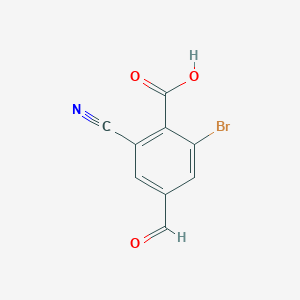 2-Bromo-6-cyano-4-formylbenzoic acid图片