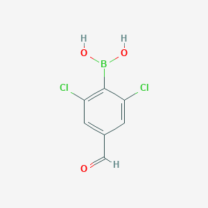 2,6-Dichloro-4-formylphenylboronic acid图片