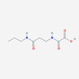 {[2-(propylcarbamoyl)ethyl]carbamoyl}formic acid图片