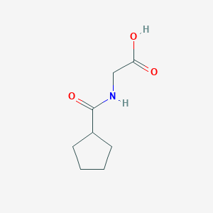 2-(cyclopentylformamido)acetic acid图片