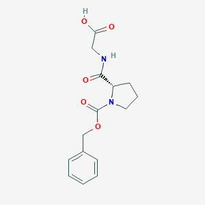 2-{[(2S)-1-[(benzyloxy)carbonyl]pyrrolidin-2-yl]formamido}acetic acid图片
