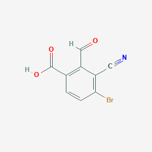 4-Bromo-3-cyano-2-formylbenzoic acid图片