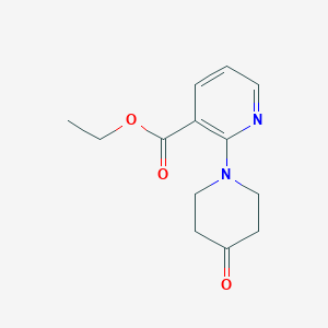 Ethyl 2-(4-Oxopiperidin-1-yl)nicotinate图片