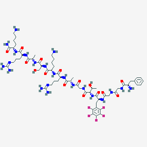 [(pF)Phe4]Nociceptin(1-13)NH2图片