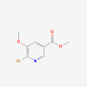 Methyl 6-bromo-5-methoxynicotinate图片
