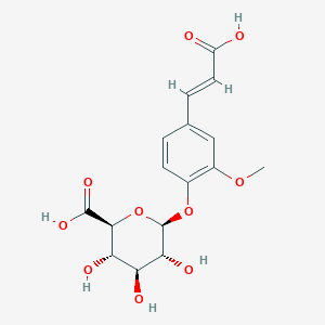 Ferulic Acid 4-O-β-D-Glucuronide Disodium Salt图片