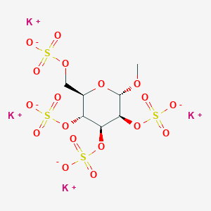 Methylα-D-Mannopyranoside 2,3,4,6-Tetrasulfate,Potassium Salt,Technical Grade图片